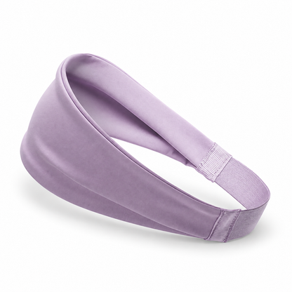 Purple Moisture-Absorbing Sports Headband